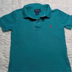 Polo Ralph Lauren Teal Polo Shirt | Toddler Boys 3T